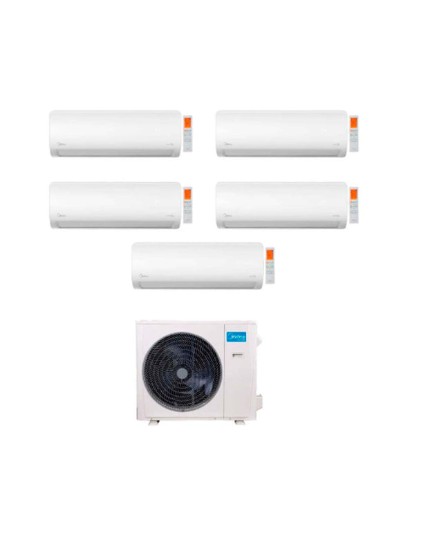 MIDEA AIRE MULTISPLIT INVERTER SMART 42k+9+9+12+12+18 PARED