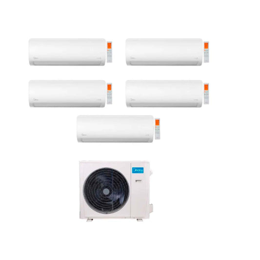 MIDEA AIRE MULTISPLIT INVERTER SMART 42k+9+9+12+12+18 PARED
