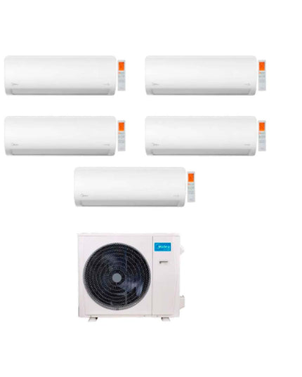 MIDEA AIRE MULTISPLIT INVERTER SMART 42k+9+9+12+12+18 PARED