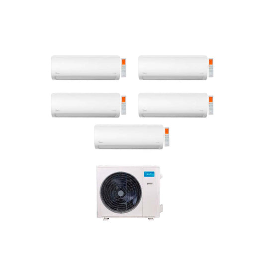 Midea Aire Multisplit Inverter Smart 42k+9+12+12+12+18 Pared