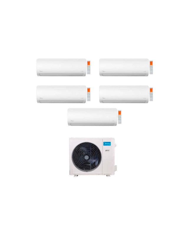 MIDEA AIRE MULTISPLIT INVERTER SMART 42k+12+12+12+12+12 PARED