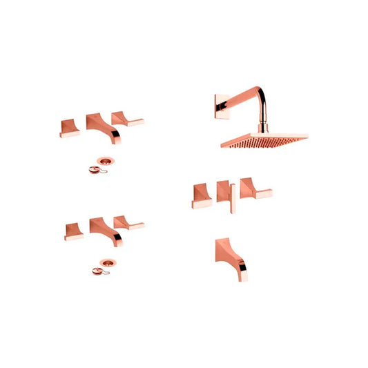 GRIFERIA FV LAVATORIO PARED URBANO Y DUCHA C/TRANSF