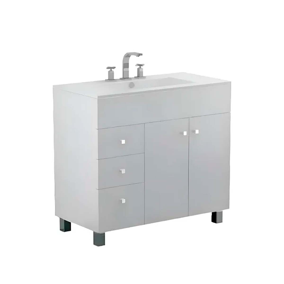 FERRM CADRIA MUEBLE 90 PIE X9XK Y LAVATORIO 90 1 AGUJERO