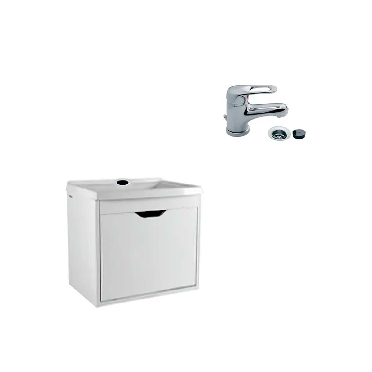 FERRUM TRAFUL KIT LAV 1 A - M DE COLGAR PUERTA Y GRIFERIA FV