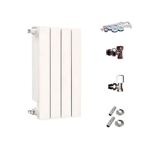 PEISA RADIADOR BR 500 4 ELEMENTOS 10001974 MAS KIT