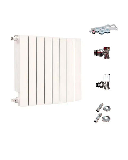 PEISA RADIADOR BR 500 8 ELEMENTOS 10001976 MAS KIT