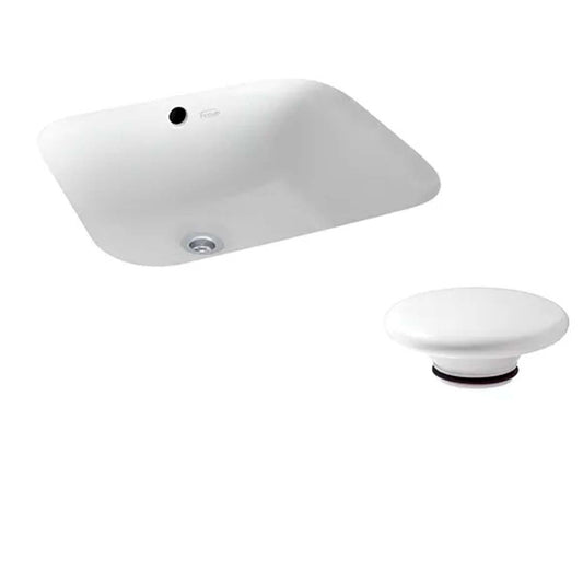 FERRUM ARMONICA BACHA CUADRA LB818 Y TAPON CERAMICA ZTSC