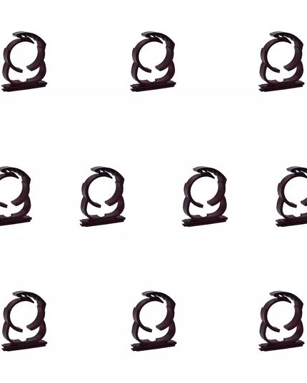 COMBO DURATOP DEMA DEMAFIX GRAMPA PLASTICA AJUSTABLE 25MM X 10UNID