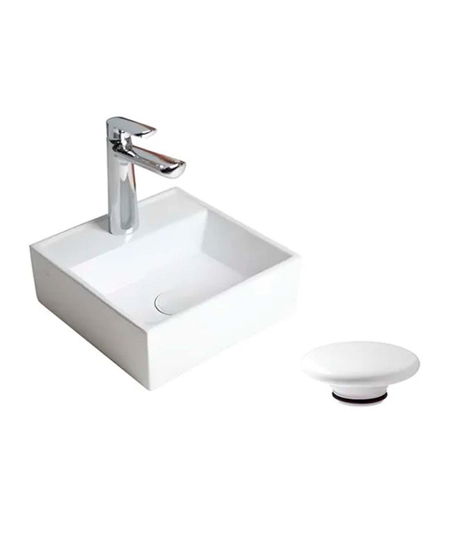 FERRUM TORI BACHA CUADRA MINI LK311 Y TAPON CERAMICO ZTSC