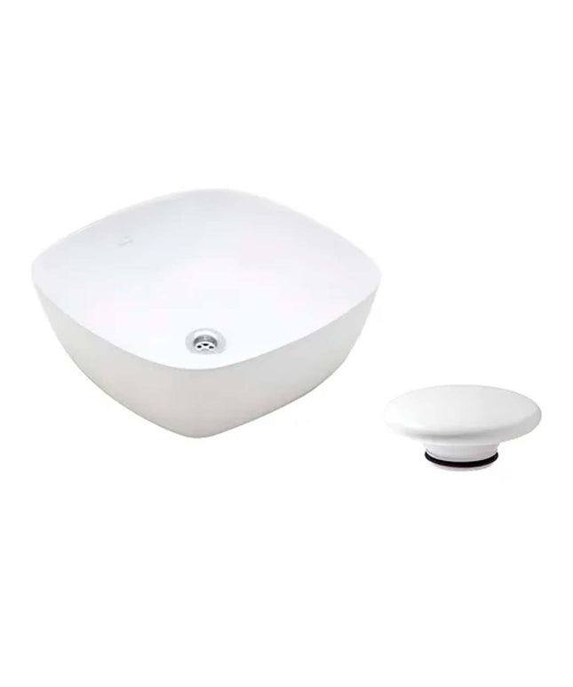 FERRUM TORI BACHA CUADRA SLIM 40X40 LK434 Y TAPON ZTSC