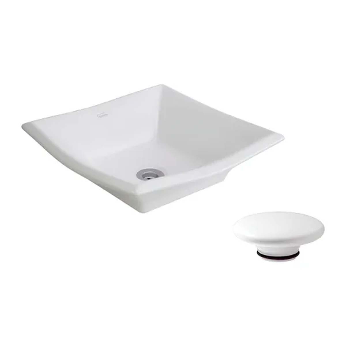 FERRUM TORI BACHA CUADRA 40CM L025K Y TAPON CERAMICO ZTSC