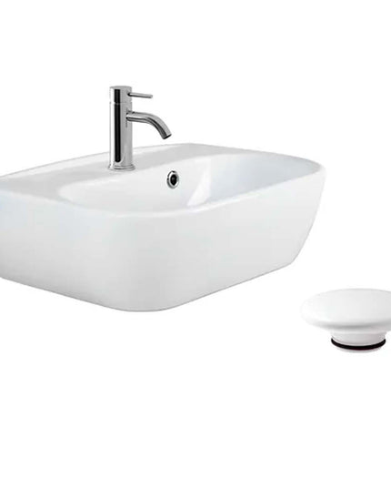 FERRUM TORI BACHA OVALADA 46CM LT071-B Y TAPON CERAMICO ZTSC