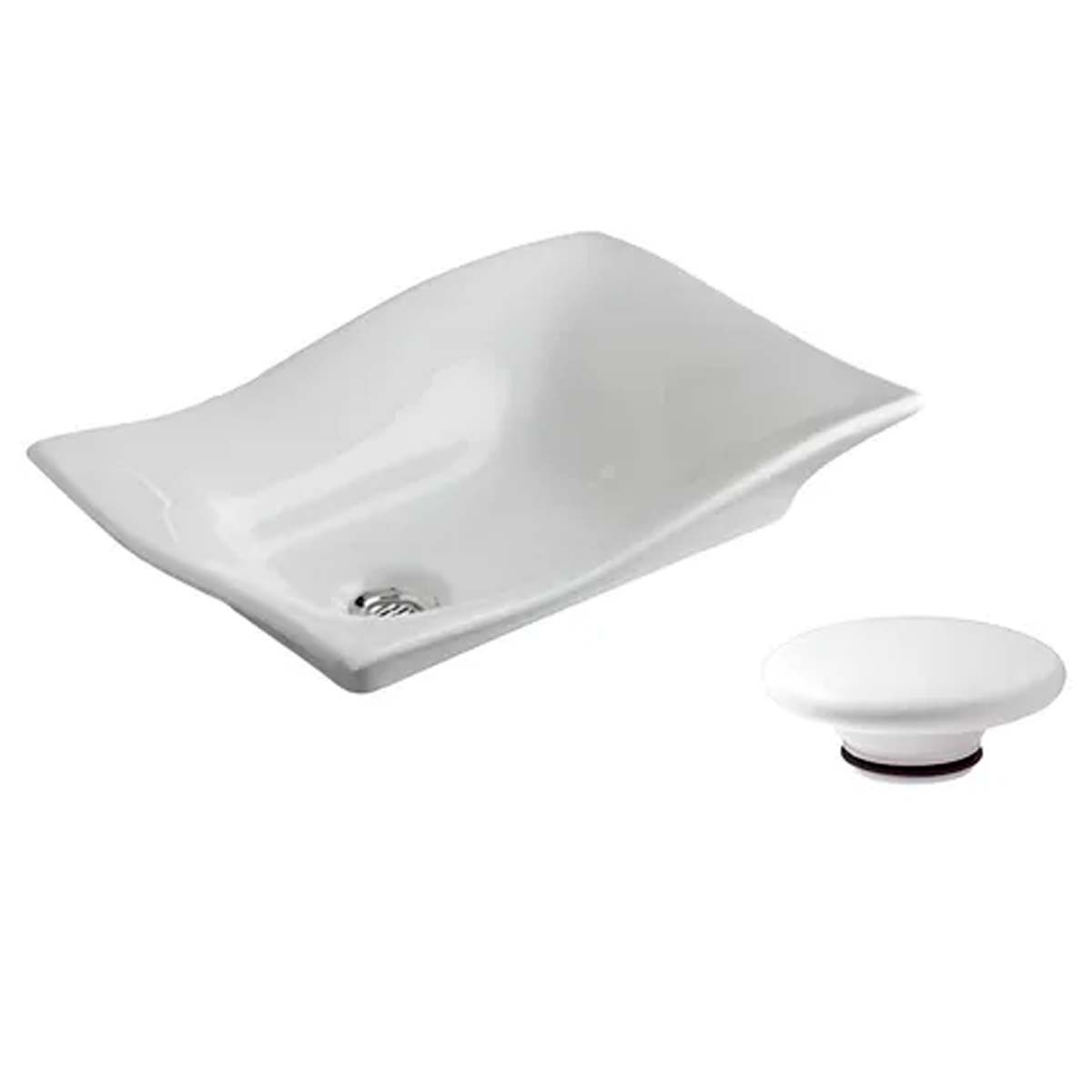 FERRUM TORI BACHA ONDULADA 51X35 CM L246K Y TAPON ZTSC