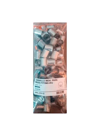CASQUILLO INOX. OFITT L PEISA PARA PRESS-FITTING 32 PFL.CQ-32 100 UNIDADES
