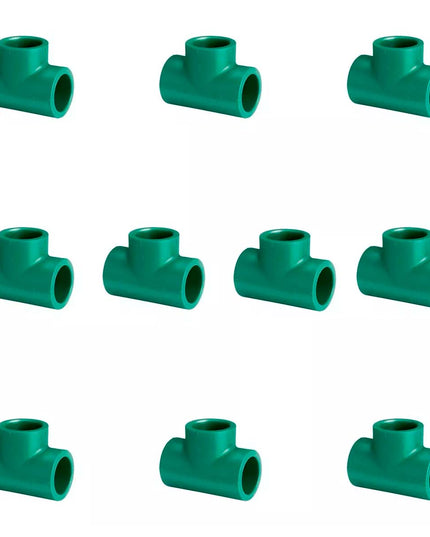 COMBO TEE NORMAL DE 25MM X10 UNID ACQUA SYSTEM DEMA