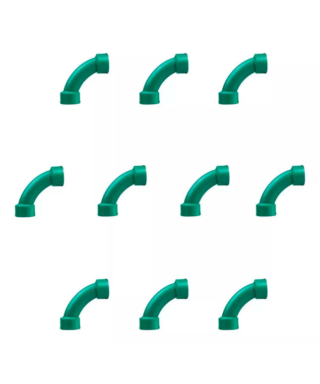 COMBO CURVA A 90º DE 25MM 10 UNID ACQUA SYSTEM DEMA