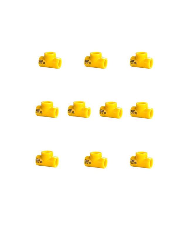 TEE NORMAL SIGAS DEMA DE 20MM 10 UNIDADES