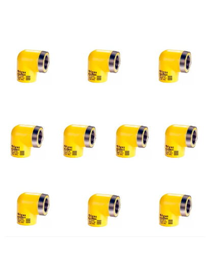 CODO 90° CON ROSCA SIGAS DEMA 25 X RH 3/4 10 UNIDADES