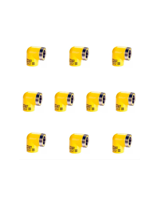 CODO 90° CON ROSCA SIGAS DEMA 25 X RH 3/4 10 UNIDADES
