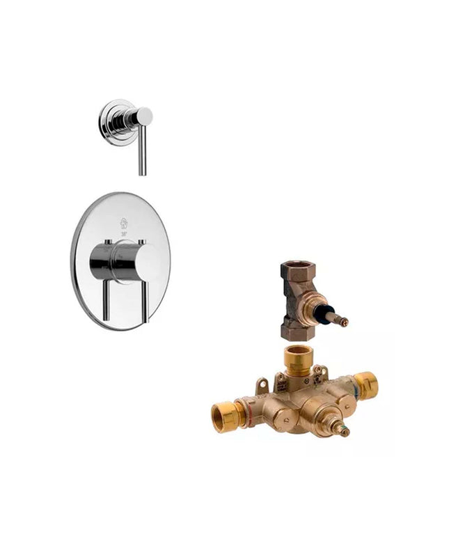 CONJUNTO SPA TERMOSTATICO FV 0219.FVBASE 0217.01-CR