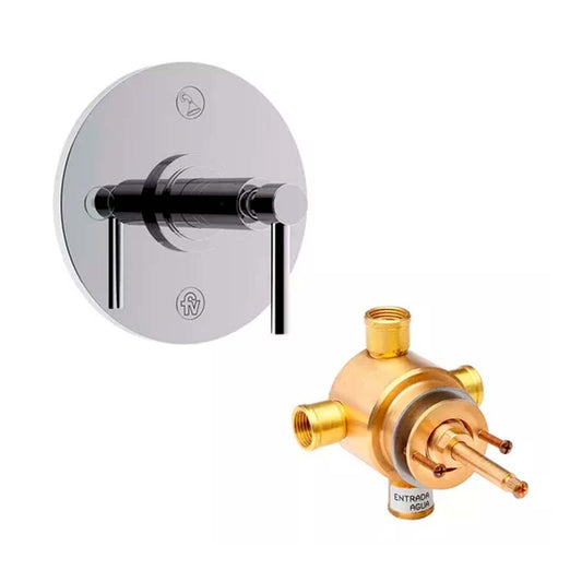 CONJUNTO CITY VALVULA 3Y4 VIAS FV 0681B.FVBASE 0682A/88.0-C