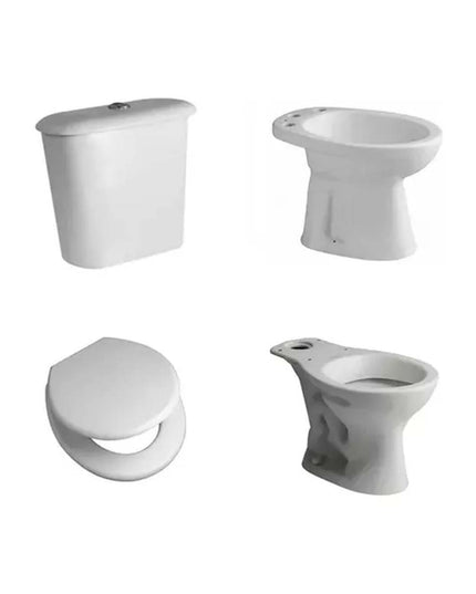 JUEGO  DE BAÑO ANDINA FERRUM 4 PIEZAS