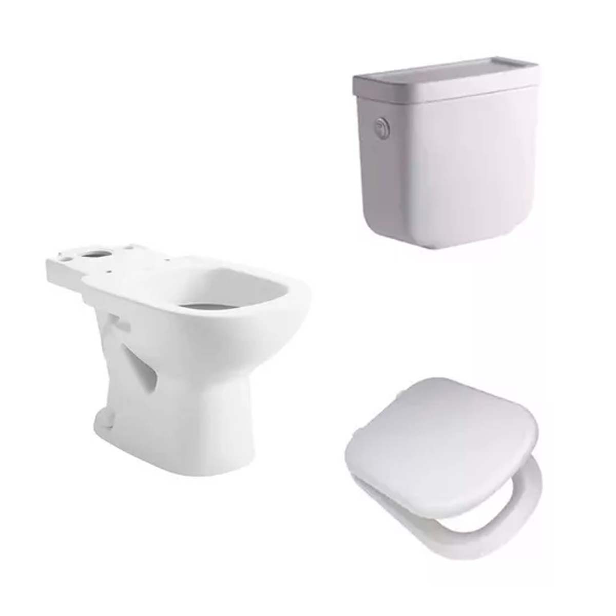 COMBO DE BAÑO BARI INODORO LARGO FERRUM