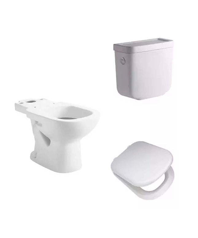 COMBO DE BAÑO BARI INODORO LARGO FERRUM