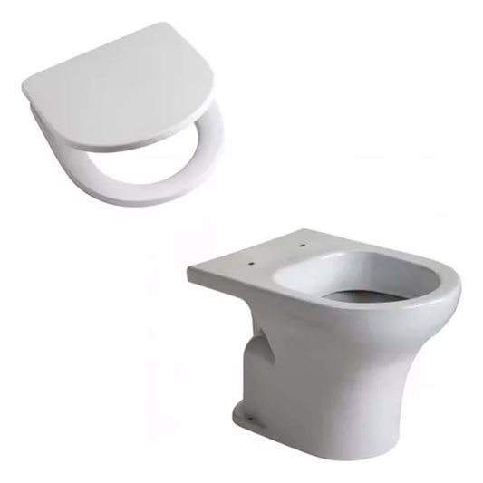 INODORO CORTO ITCMJ Y TAPA ASIENTO VENETO FERRUM
