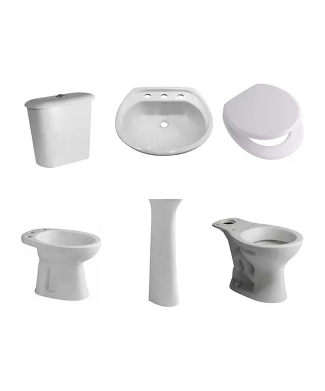 JUEGO DE BAÑO COMPLETO ASIENTO TFX ANDINA FERRUM