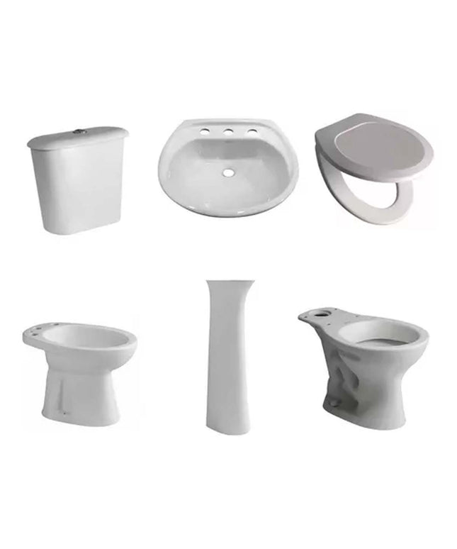 JUEGO DE BAÑO COMPLETO ASIENTO TSW1 ANDINA FERRUM