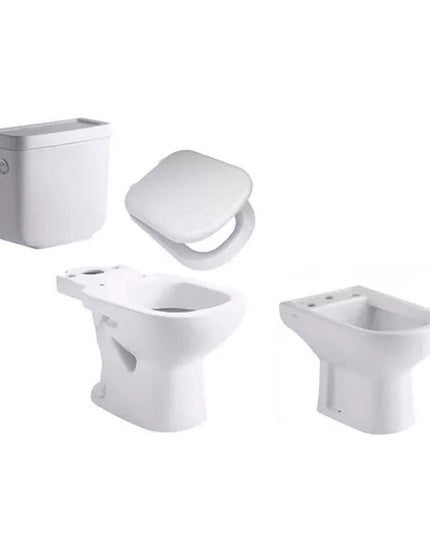 JUEGO DE BAÑO COMPLETO ASIENTO HDF BARI FERRUM