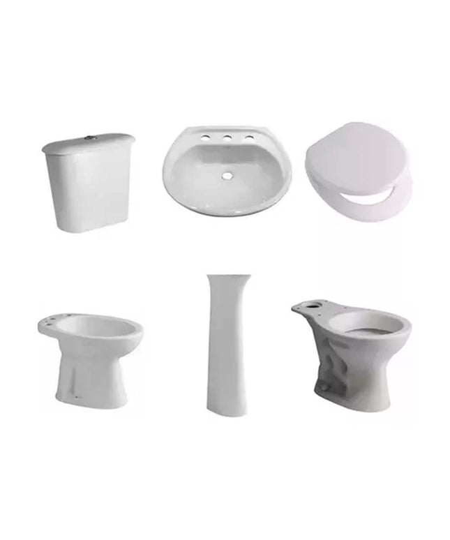 JUEGO DE BAÑO COMPLETO  ASIENTO TFXC ANDINA FERRUM
