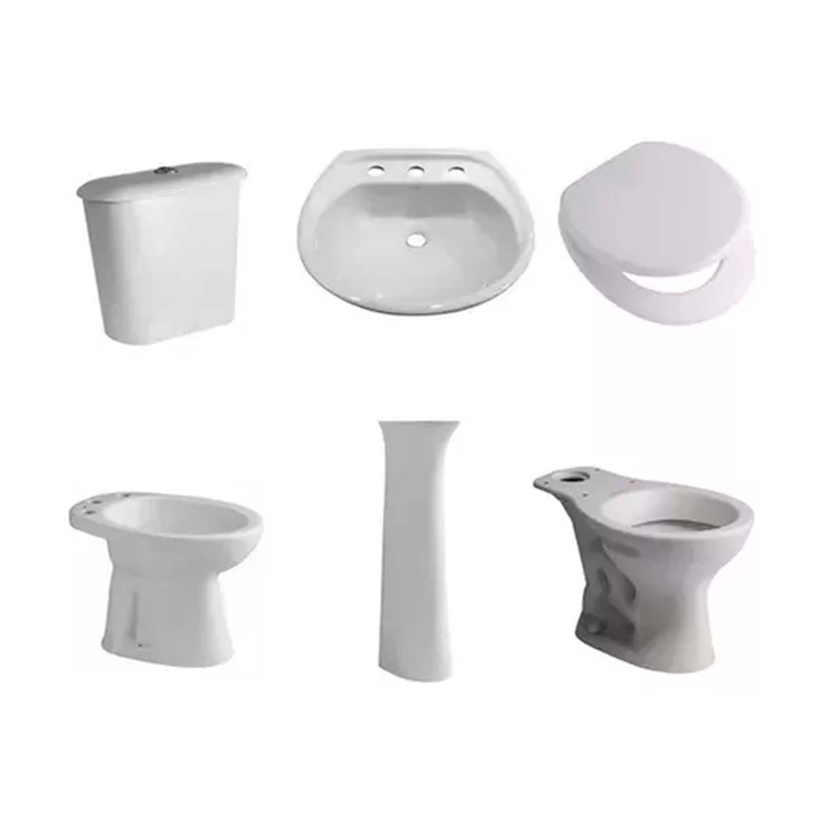 JUEGO DE BAÑO COMPLETO  ASIENTO TFXC ANDINA FERRUM