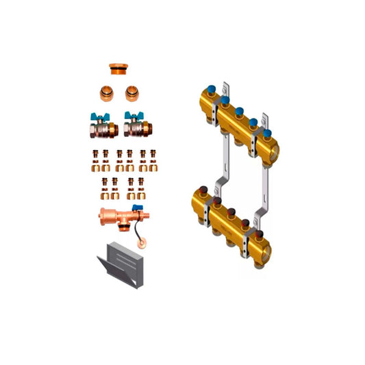 COLECTOR 5 VIAS MANUAL C/GABINETE MAS ACCESORIOS PARA INSTALACION OFITT PEISA