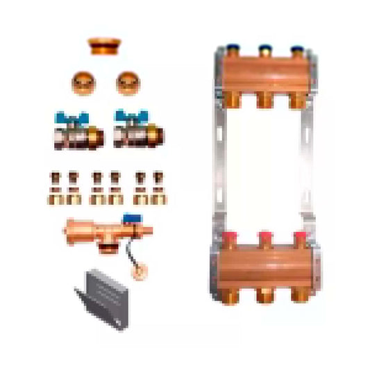 COLECTOR 3 VIAS MAS ACCESORIOS PARA INSTALACION OFITT PEISA