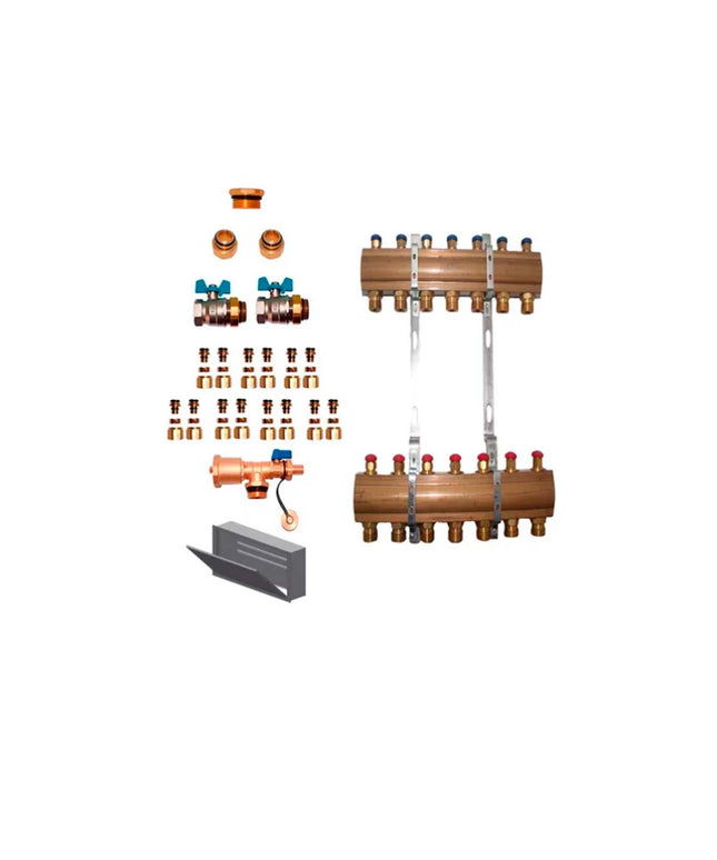 COLECTOR 7 VIAS MANUAL C/GABINETE MAS ACCESORIOS PARA INSTALACION OFITT PEISA