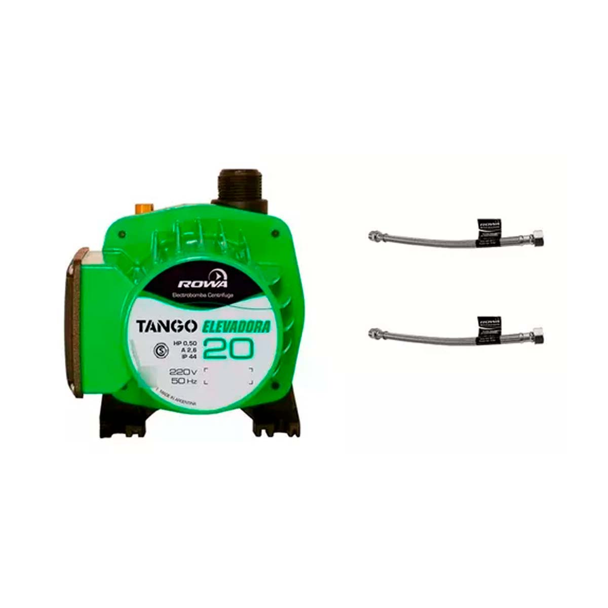 ELECTROBOMBA ROWA CENTRIFUGA ELEVADORA TANGO 20 Y FLEXIBLES