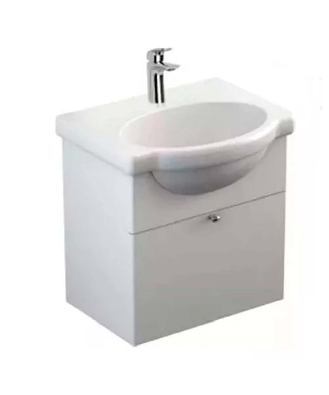 VANITORY FERRUM VENECIA DE COLGAR 48CM CON LOZA X4VE B+L4V1