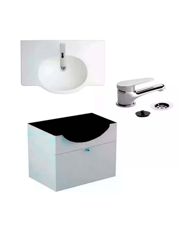 MUEBLE DE COLGAR 64CM VENECIA LAVATORIO FERRUM GRIFERIA FV