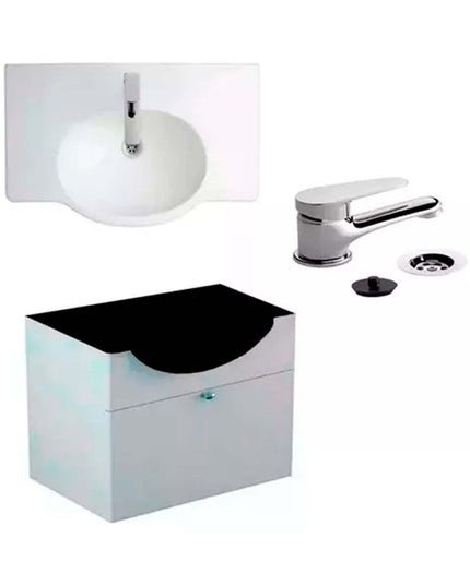 MUEBLE DE COLGAR 64CM VENECIA LAVATORIO FERRUM GRIFERIA FV