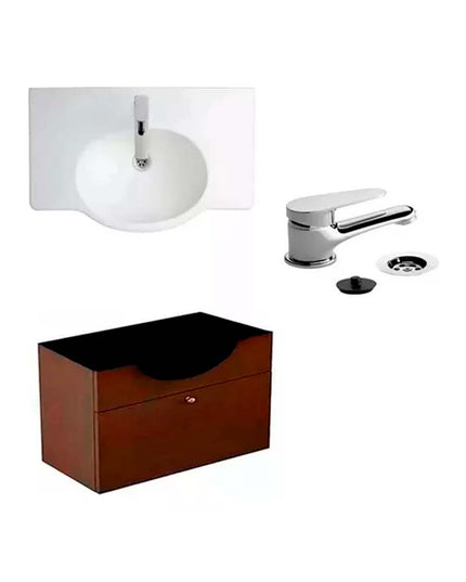 MUEBLE 64CM VENECIA LAVATORIO FERRUM GRIFERIA M4 FV