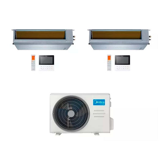 MIDEA AIRE MULTISPLIT INVERTER SMART 27K+12+18 DUCTADO