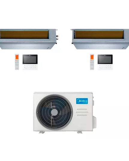 MIDEA AIRE MULTISPLIT INVERTER SMART 27K+12+18 DUCTADO