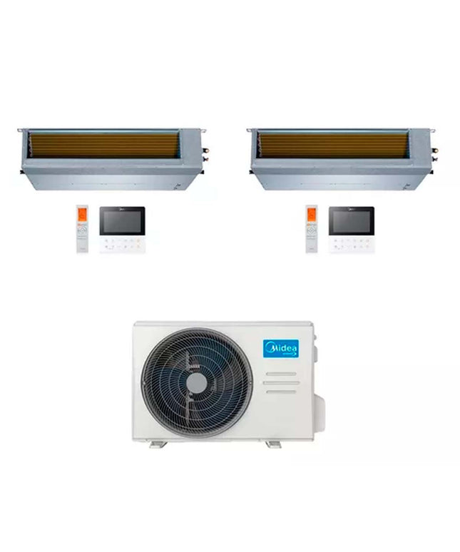 MIDEA AIRE MULTISPLIT INVERTER SMART 27K+18+18 DUCTADO