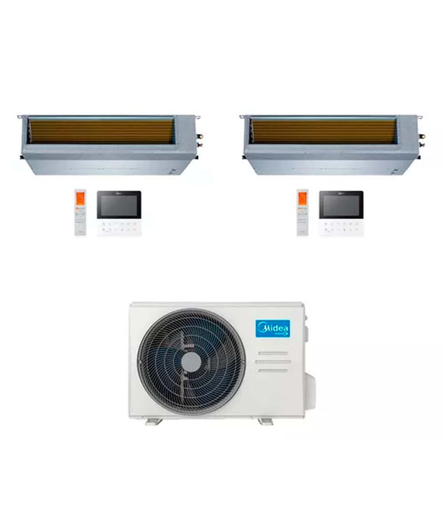 MIDEA AIRE MULTISPLIT INVERTER SMART 27K+9+18 DUCTADO