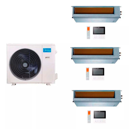 MIDEA AIRE MULTISPLIT INVERTER SMART 36K+12+18+18 DUCTADO