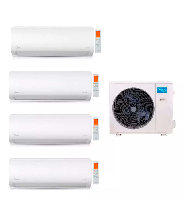 MIDEA AIRE MULTISPLIT INVERTER SMART 42K+9+9+12+12 PARED