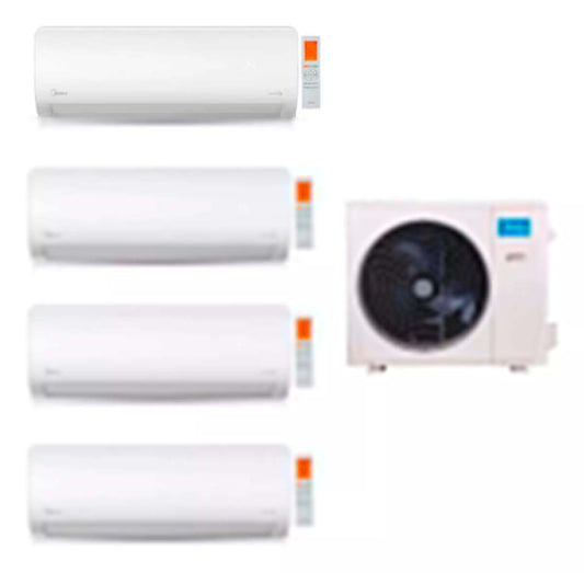 MIDEA AIRE MULTISPLIT INVERTER SMART 42K+9+9+18+18 PARED