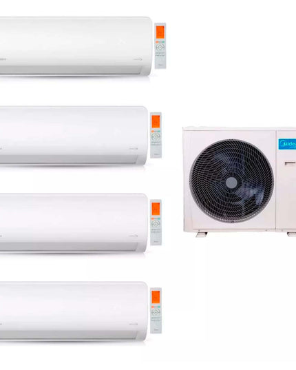 MIDEA AIRE MULTISPLIT INVERTER SMART 42K+9+9+18+24 PARED